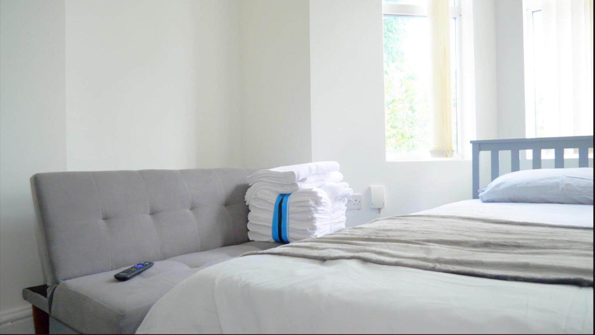 Cosy & Modern 1 Bed Studio Apart-Hotel Leamington Spa Luaran gambar