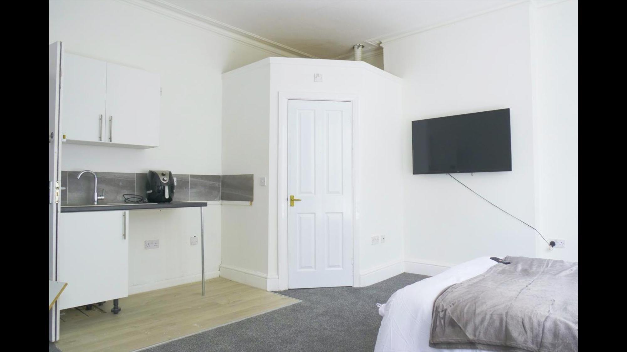 Cosy & Modern 1 Bed Studio Apart-Hotel Leamington Spa Luaran gambar